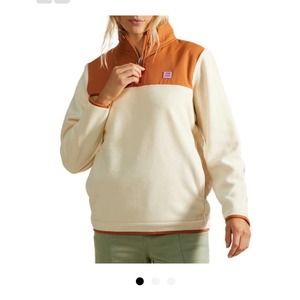 Billabong Womens 1/4 zip Boundry Lite fleece pullover size XL